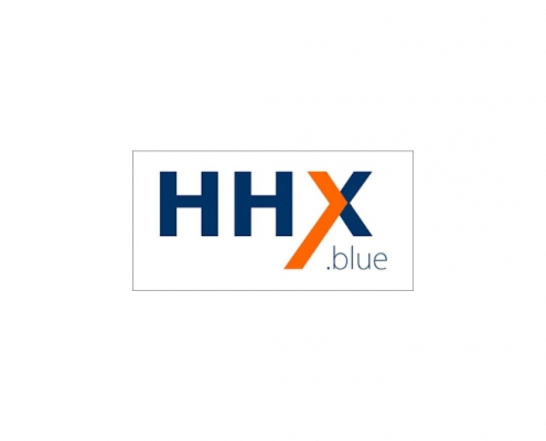 Logo HHX blue